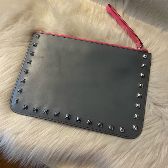 Rebecca Minkoff Studded Large Clutch Wristlet - Picture 3 of 5